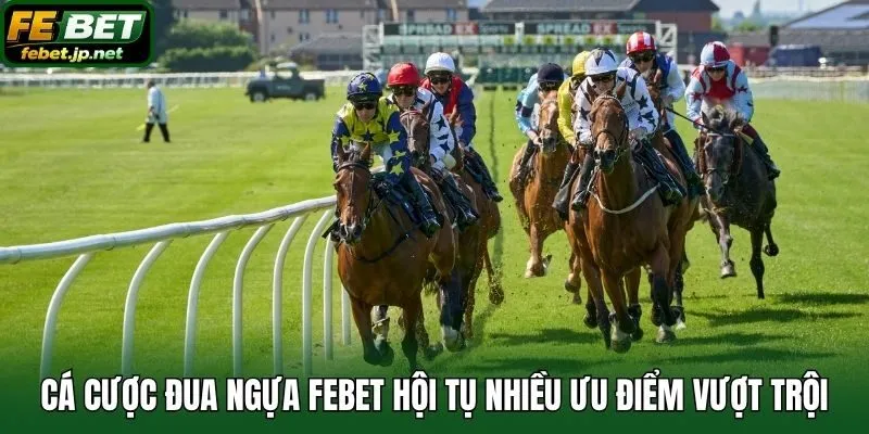 Cá cược đua ngựa Febet hội tụ nhiều ưu điểm vượt trội
