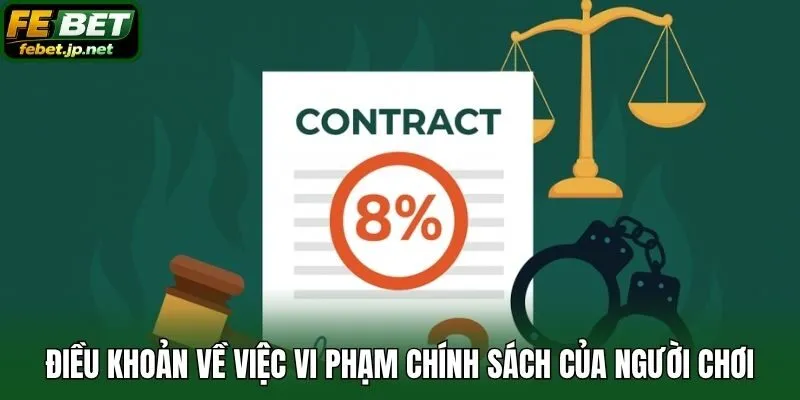 Điều khoản về việc vi phạm chính sách của người chơi
